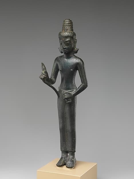 Standing Bodhisattva Maitreya , the Buddha of the Future
