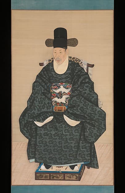 Portrait of Yun Dongseom (1710–1795), by Unidentified artist