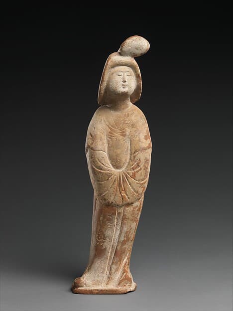 Standing court lady