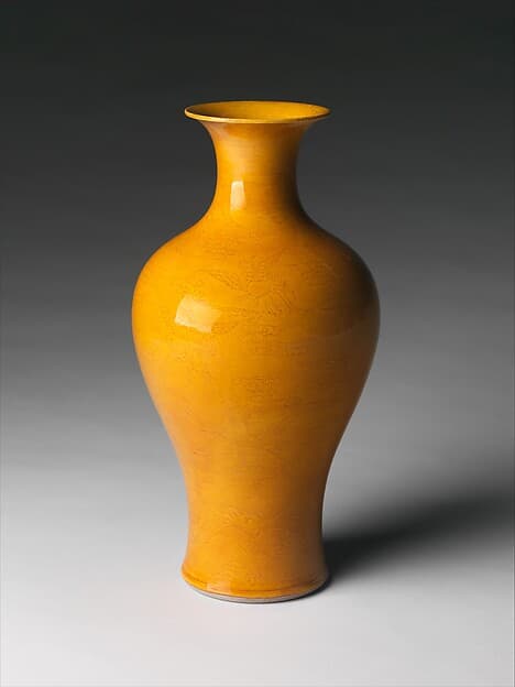 Vase with Cranes, Clouds, and Waves