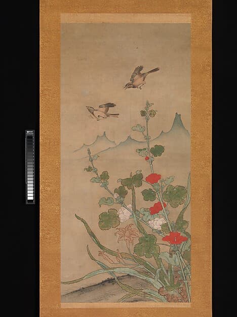 Birds and Flowers of Summer and Autumn, by Shikibu Terutada
