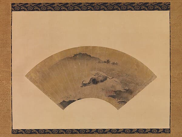 Herd Boy with Ox, by Kano Masanobu 狩野正信