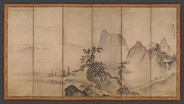 Mountain Landscape, by Tenshō Shūbun