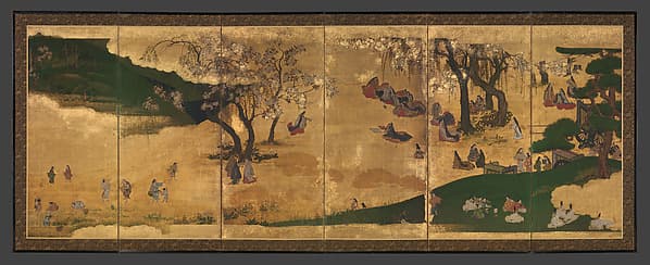 Cherry-Blossom and Maple-Leaf Viewing