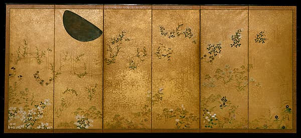 Moon and Autumn Grasses, by Tawaraya Sōtatsu