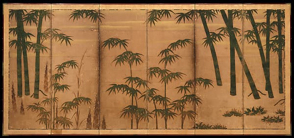 Bamboo in the Four Seasons, by Tosa Mitsunobu