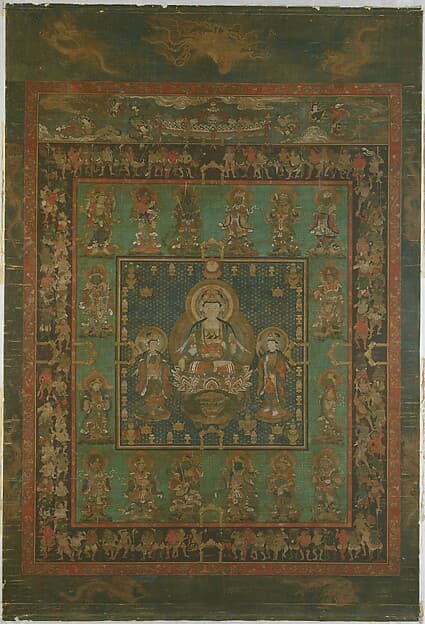 Mandala of the Bodhisattva Hannya (Prajnaparamita)