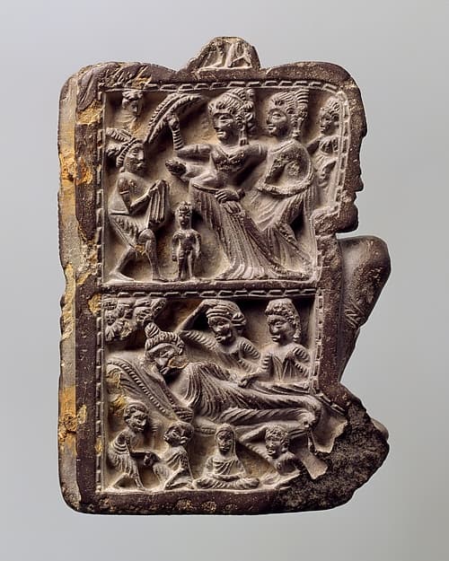 Panel of a Portable Shrine