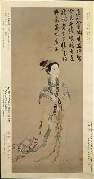 The Moon Goddess Chang E, by Unidentified artist