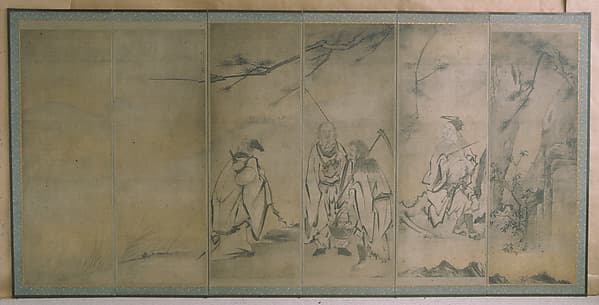 Immortals, by Hasegawa Sakon 長谷川左近