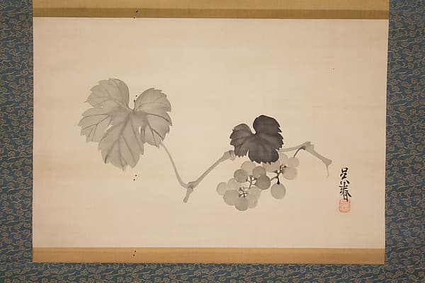 Grapevine, by Matsumura Goshun