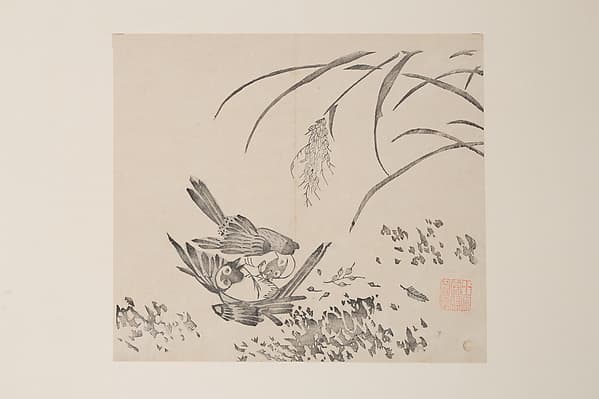 Page from Ten Bamboo Studio Manual of Painting and Calligraphy, by Hu Zhengyan