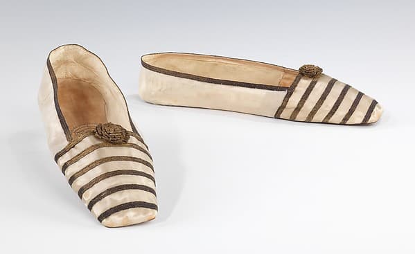 Evening slippers, by Gundry & Sons
