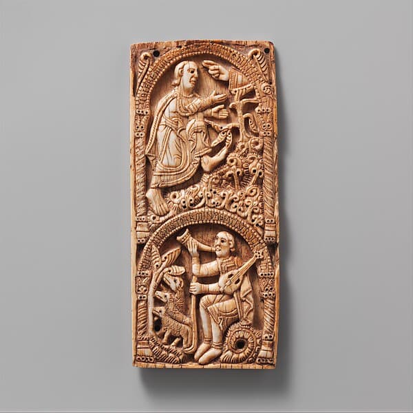 Panel with San Millán, by Master Engelram and his son Redolfo