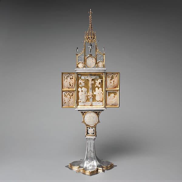 Triptych with Scenes from the Passion of Christ, by Master Pertoldus