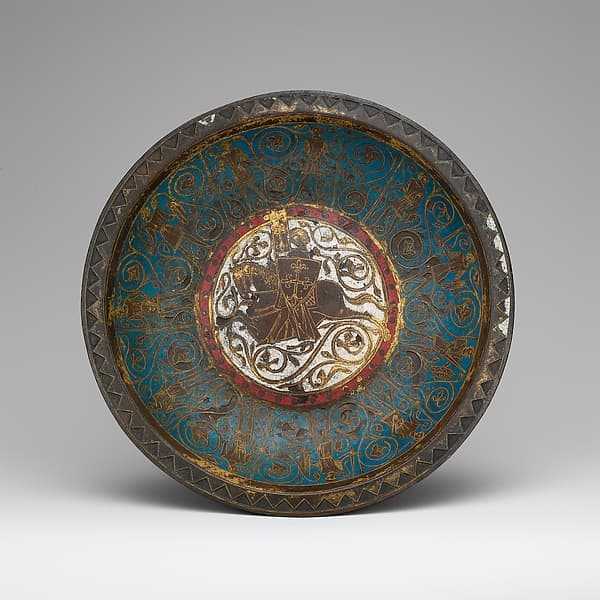 Gemellion (Hand Basin) with a Knight on Horseback