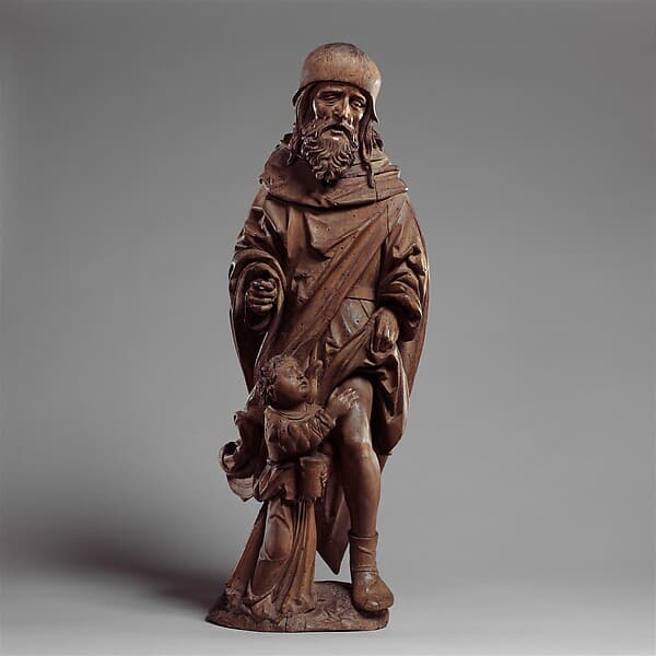 Saint Roch and the Angel, by Master of the Biberach Holy Kinship