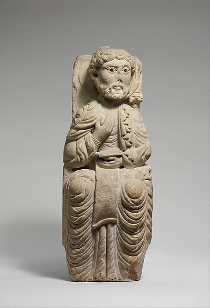 Seated Figure (Prophet or Apostle), by Master of Santa Maria la Bianca