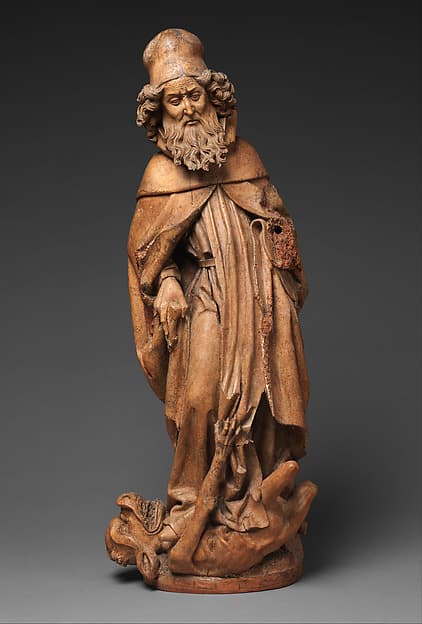 Saint Anthony Abbot, by Nikolaus von Hagenau
