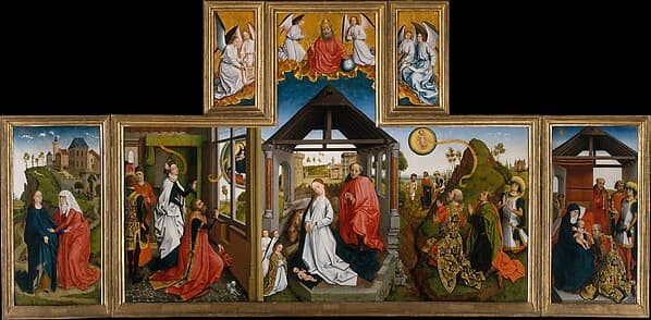 The Nativity Polyptych, by Rogier van der Weyden
