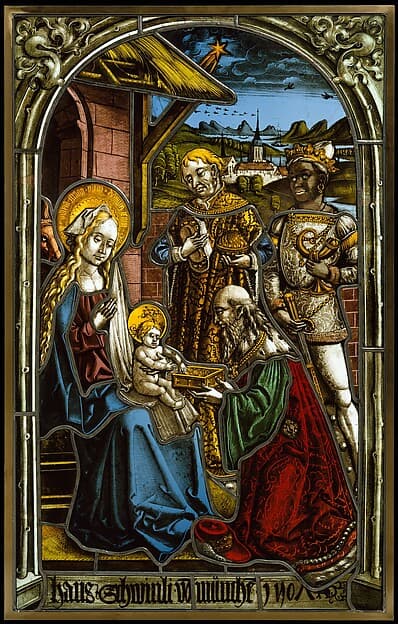 Adoration of the Magi, by Circle of Peter Hemmel von Andlau (Strassburger Werkstattgemeinschaft)