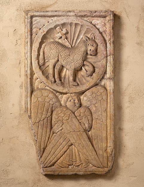 Relief of Agnus Dei and Cherub