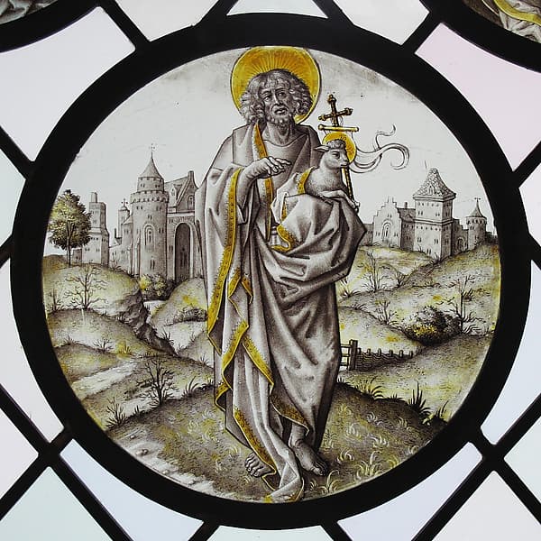 Roundel with Saint John The Baptist