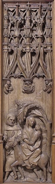 Panel with the Flight into Egypt
