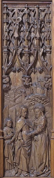 Panel with the Visitation