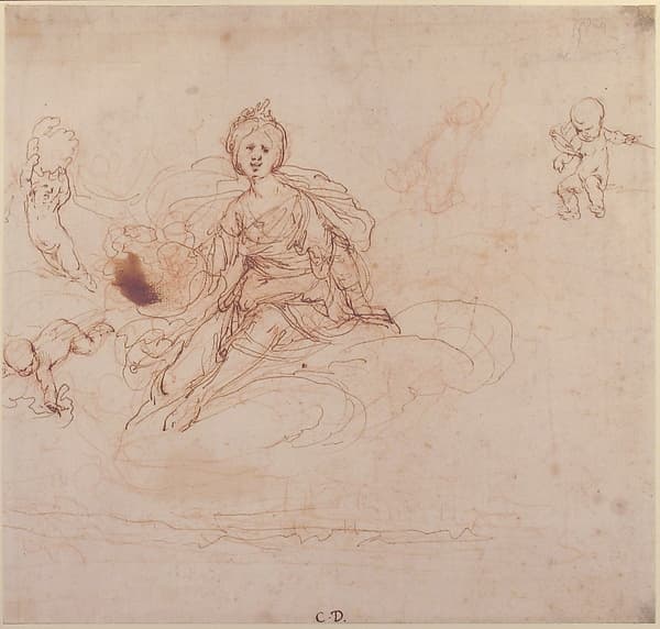 Allegorical Figure of Painting, by Cesare Dandini