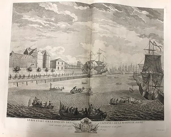 Relation de L'Arrivée du Roi au Havre-de-Grace le 19 Septembre 1749 et les fêtes qu se sont données a cette occasion, by Jean-Baptiste Descampes