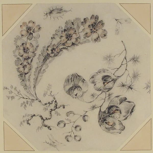 Design for Fantasy Branches of Flowers, by Jean Pillement