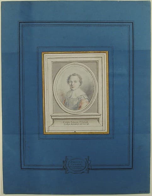 Portrait of Cornelius Galle, Jr., by Charles Antoine Coypel