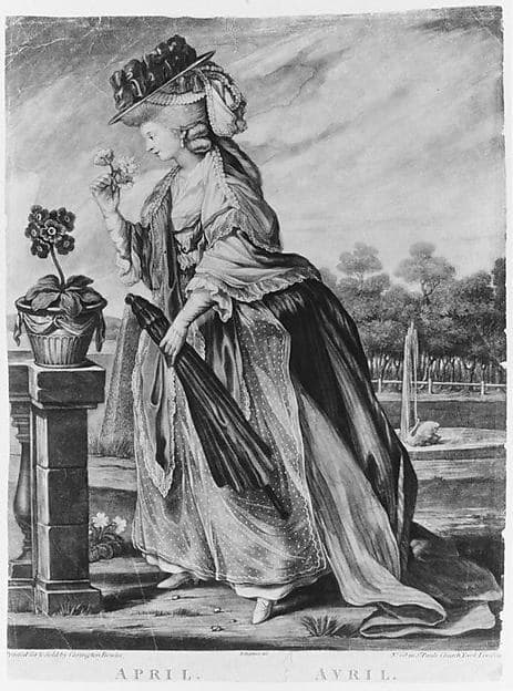 April / Avril, by Richard Earlom