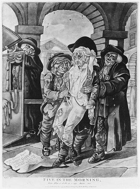 Five in the Morning, by Robert Dighton the Elder