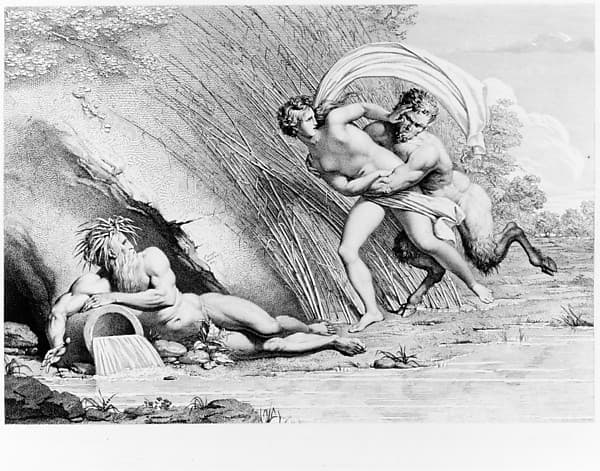 Pan and Syrinx, by Giuseppe Longhi