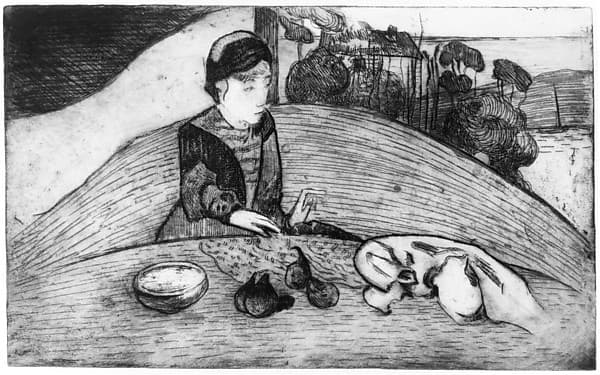 Woman with Figs, by Paul Gauguin