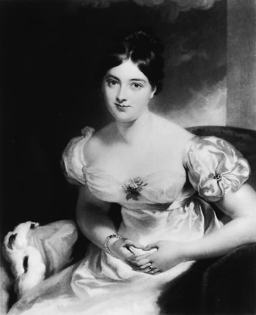 Portrait of Marguerite, Countess of Blessington, by Samuel William Reynolds, the elder