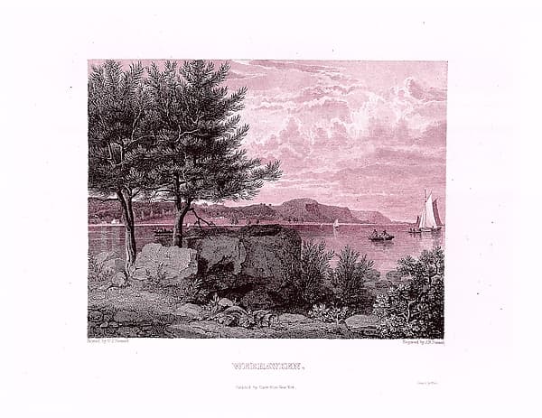 The American Landscape, No. 1, Engraved from Nature Expressly for This Work, and from Well Authenticated Pictures, With Historical and Topographical Illustrations, by William Cullen Bryant