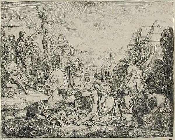 The Serpent of Airan, by Pierre Hubert Subleyras