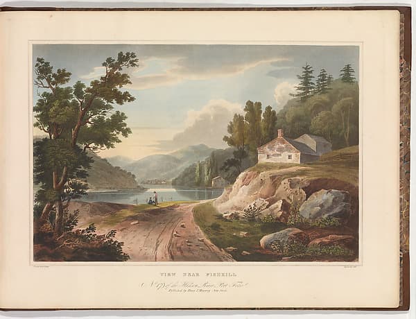 View Near Fishkill (No. 17 of The Hudson River Portfolio), by John Hill
