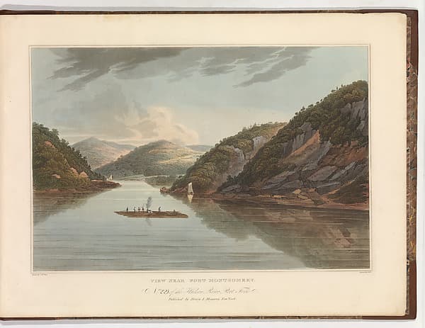 View Near Fort Montgomery (No. 22 (later changed to No. 18) of The Hudson River Portfolio), by John Hill