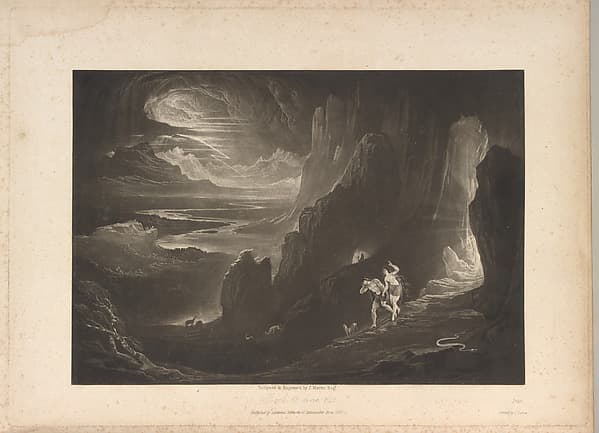 The Paradise Lost of John Milton with Illustrations by John Martin, by John Martin