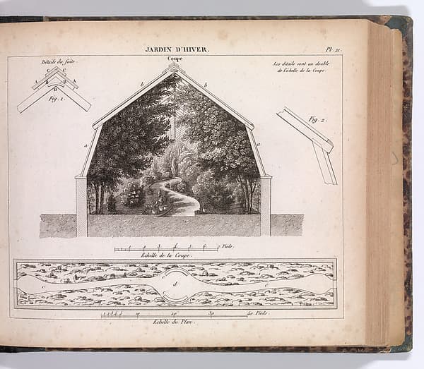 Traité de la composition de l'ornement des jardins, avec 96 planches representant des plans de jardins, by Pierre Boitard