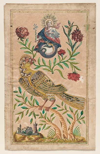 Virgin with a Lily, by Anonymous, German, 18th century