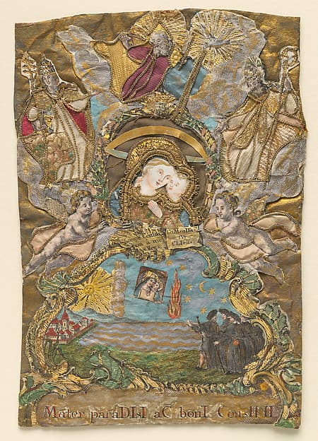 The Madonna of Paradise, Our Lady of Good Counsel, by Anonymous, German, 18th century