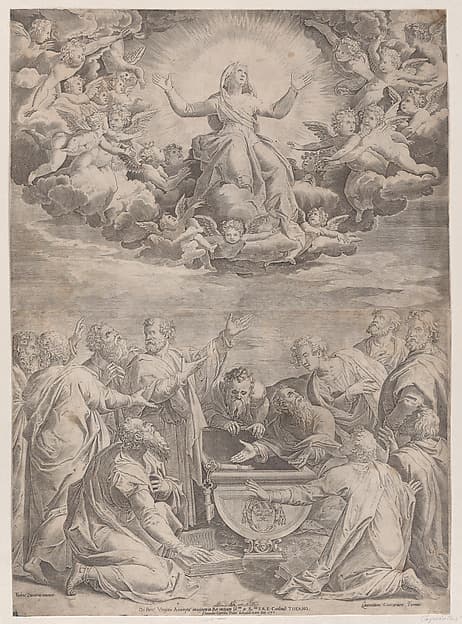 Assumption of the Virgin, by Aliprando Caprioli