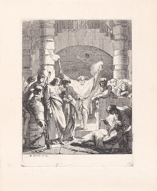 Visiting the Imprisoned, by François Hutin