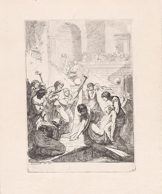 Burying the Dead, by François Hutin