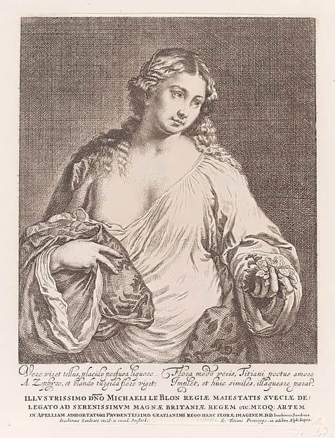 Flora, by Joachim von Sandrart